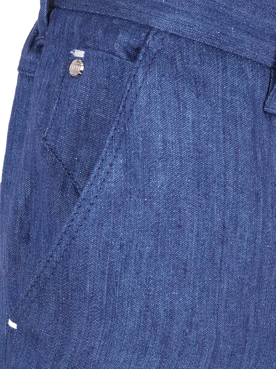 Брюки льняные