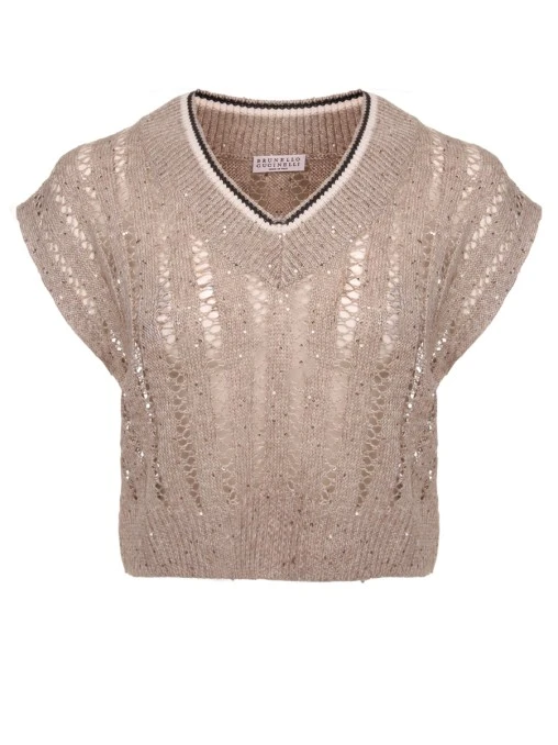 Джемпер льняной BRUNELLO CUCINELLI