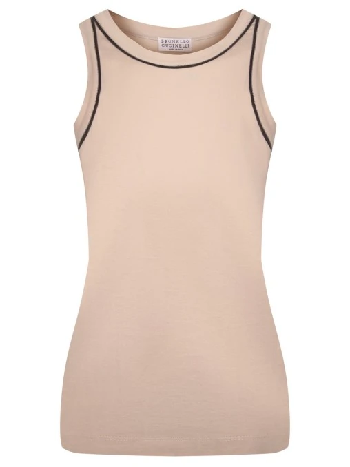 Топ хлопковый BRUNELLO CUCINELLI