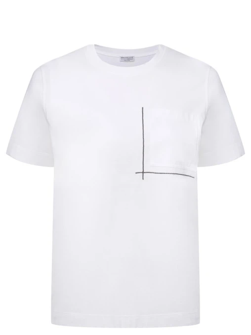 Футболка хлопковая BRUNELLO CUCINELLI