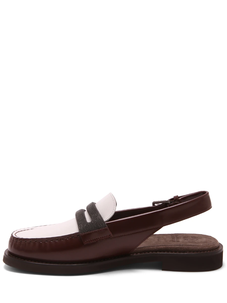 Лоферы кожаные