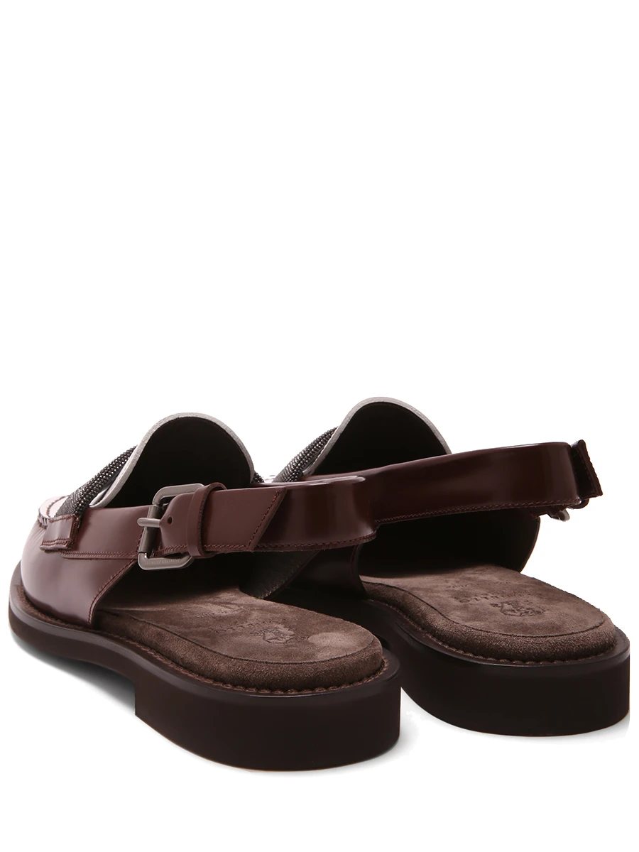 Лоферы кожаные