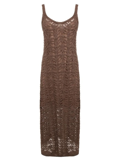 Платье льняное BRUNELLO CUCINELLI