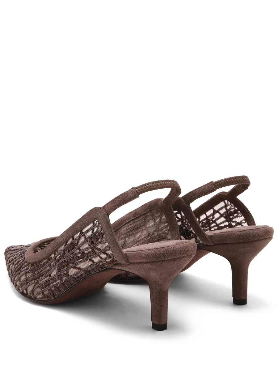 Туфли с пайетками