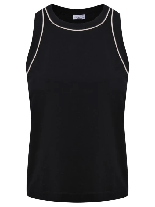 Топ хлопковый BRUNELLO CUCINELLI