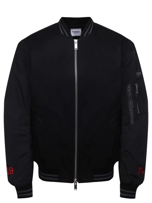 Бомбер хлопковый ICEBERG