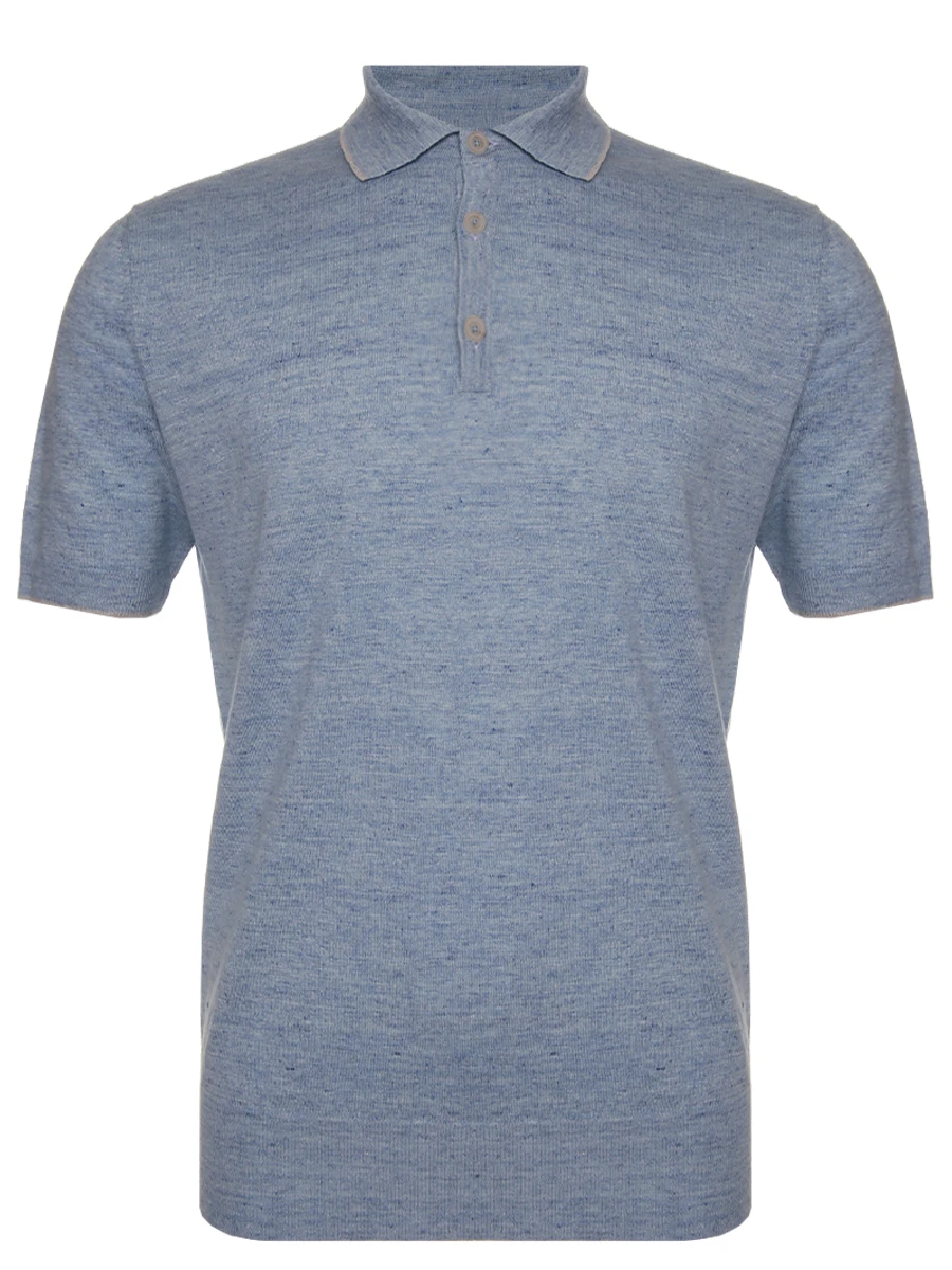 Поло изо льна и хлопка