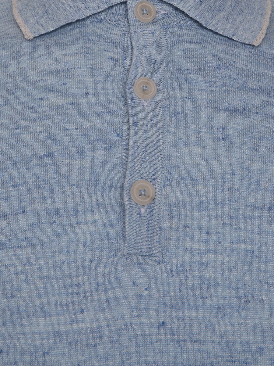 Поло изо льна и хлопка