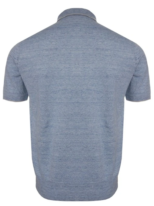 Поло изо льна и хлопка PANICALE