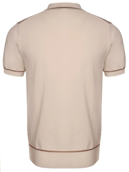 Поло из хлопка и шелка PANICALE