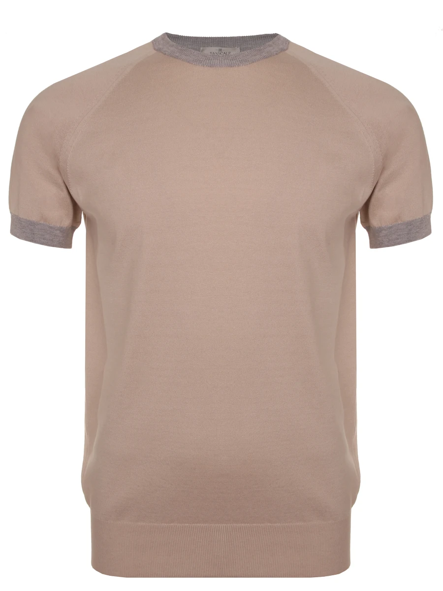 Футболка из шелка и хлопка