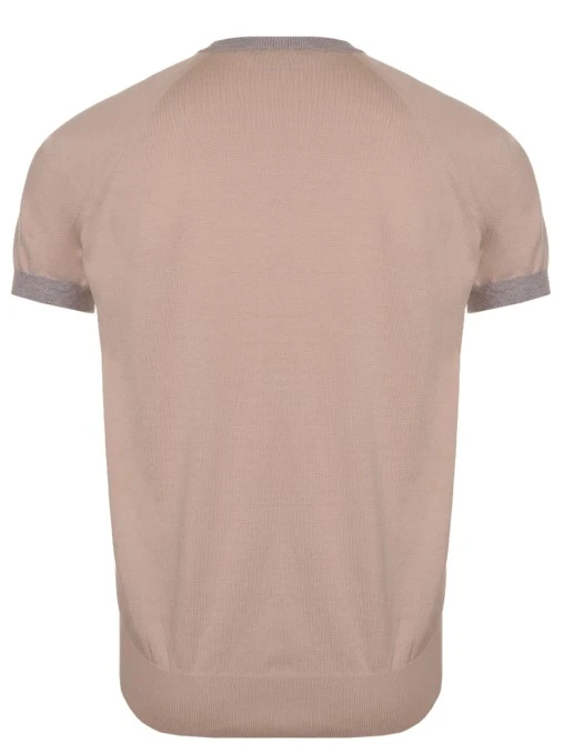 Футболка из шелка и хлопка PANICALE