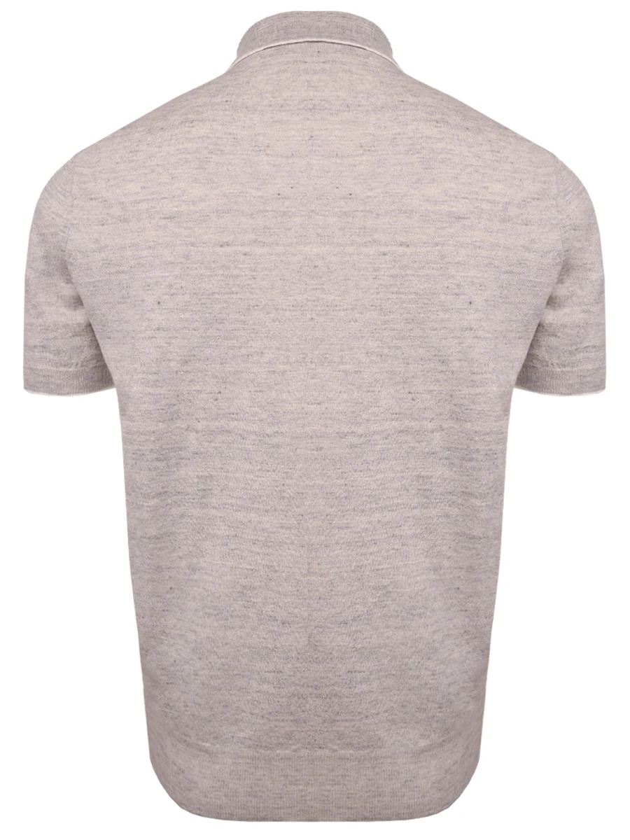 Поло изо льна и хлопка