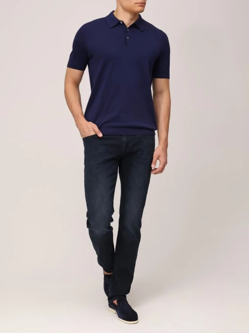 Джинсы Slim Fit хлопковые EMILIANO ZAPATA