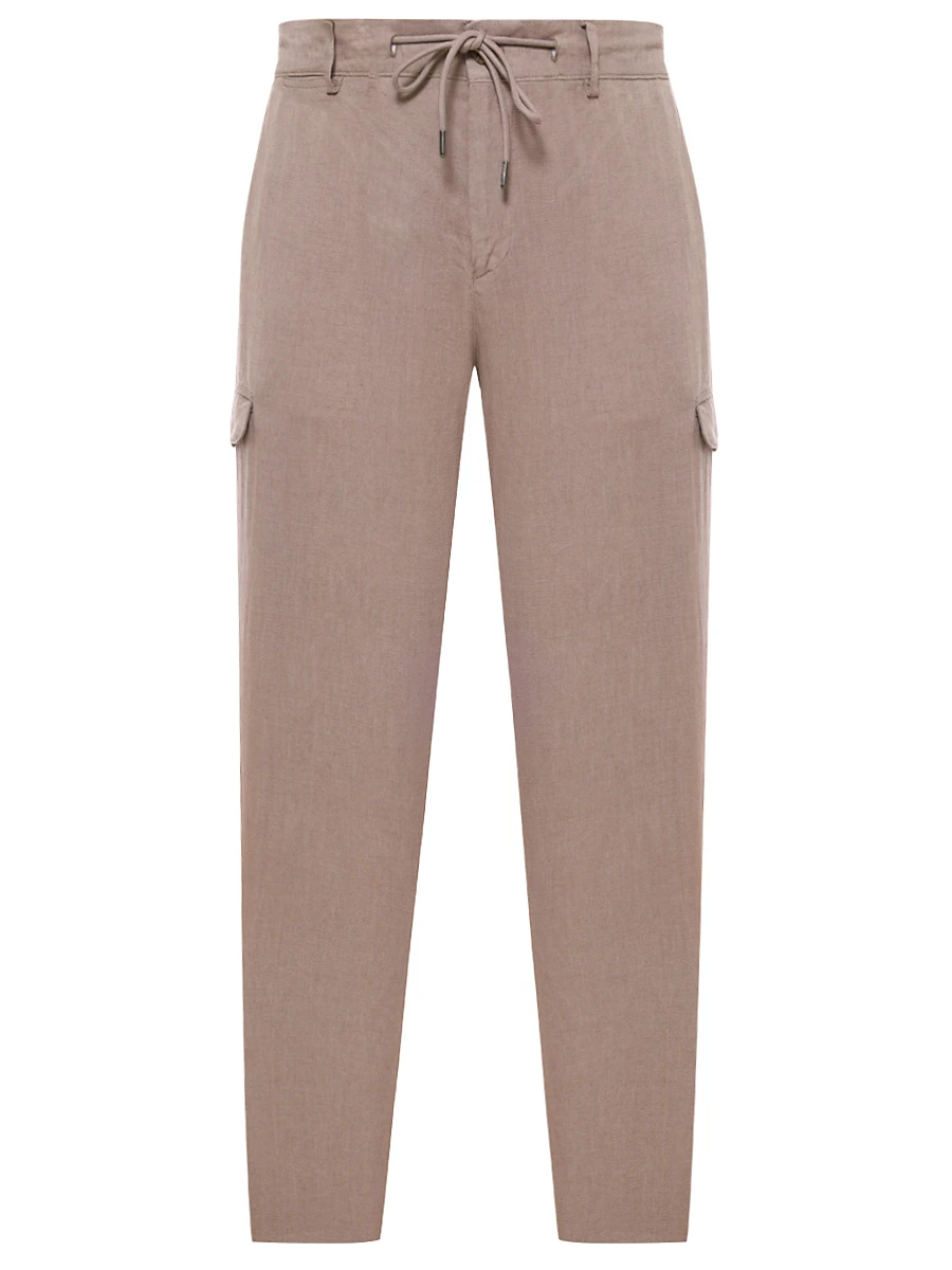 Брюки льняные