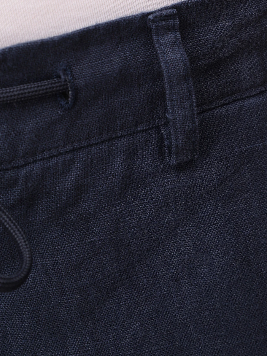 Брюки льняные