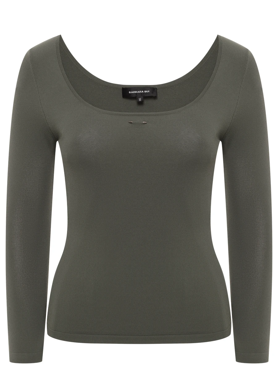 Лонгслив из вискозы