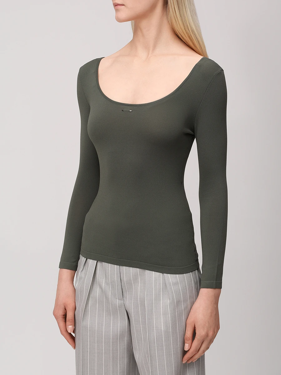 Лонгслив из вискозы