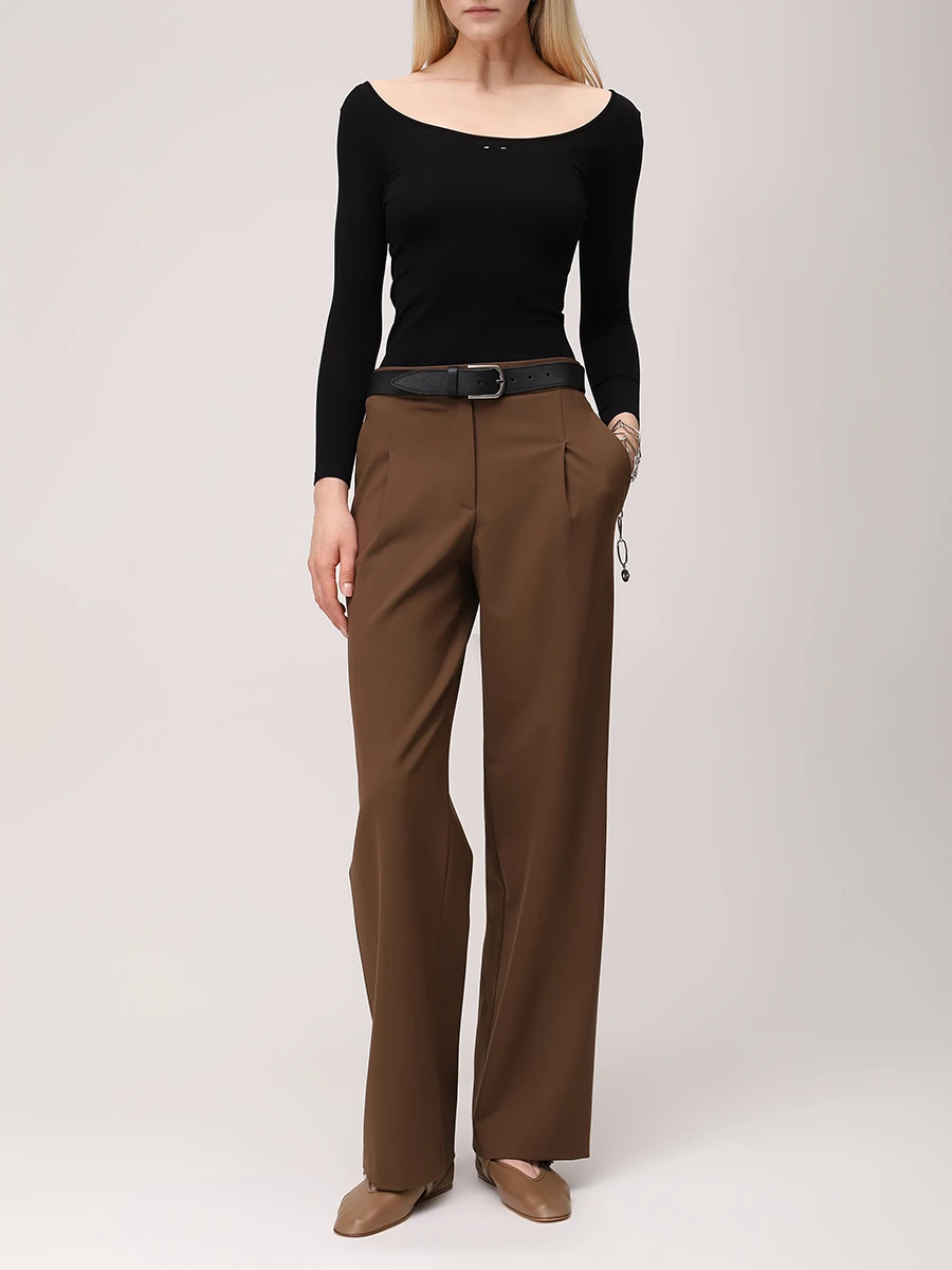 Лонгслив из вискозы