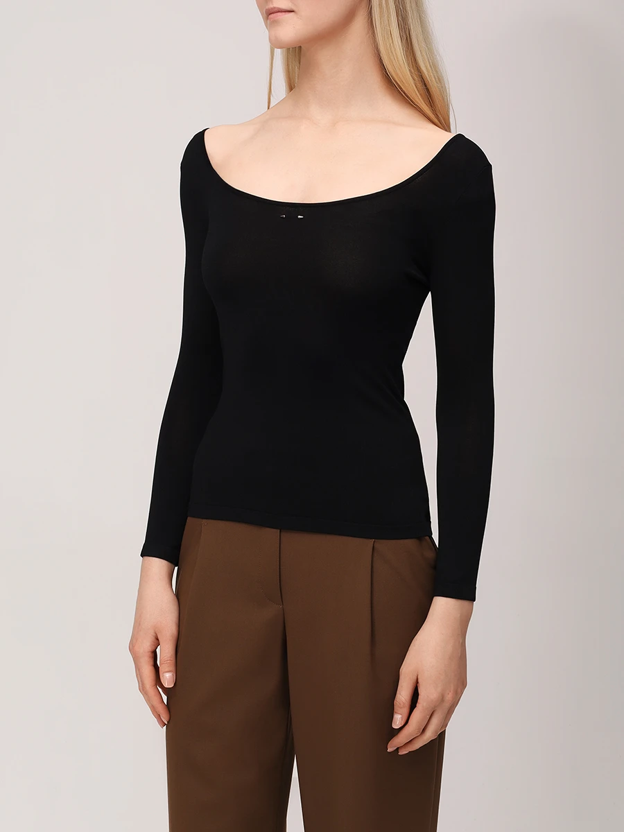 Лонгслив из вискозы