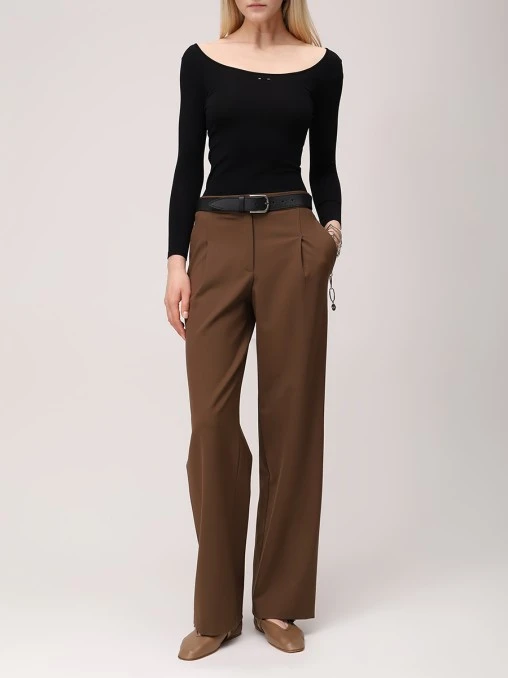 Лонгслив из вискозы BARBARA BUI