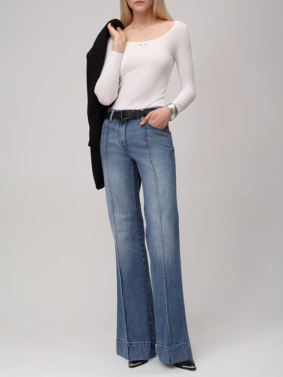 Лонгслив из вискозы