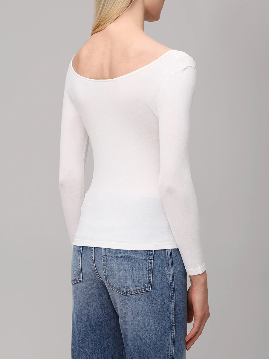 Лонгслив из вискозы