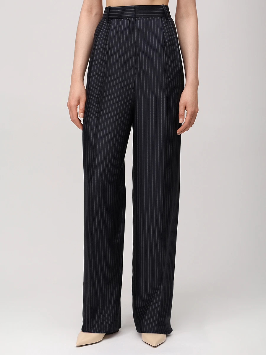 Брюки шелковые