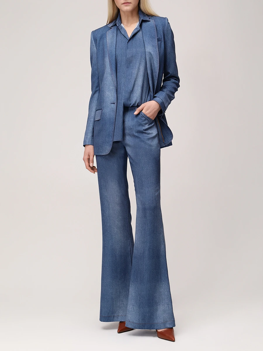 Рубашка однотонная