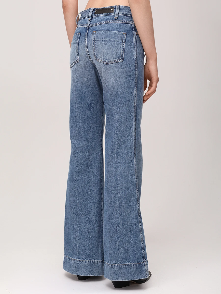 Джинсы хлопковые