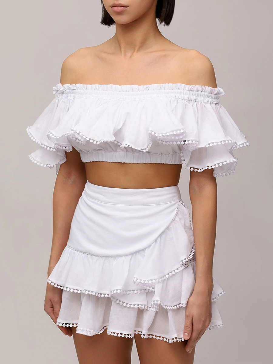 Топ хлопковый