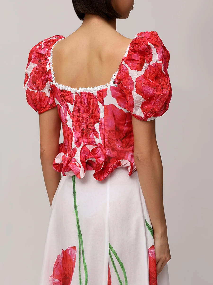 Топ хлопковый