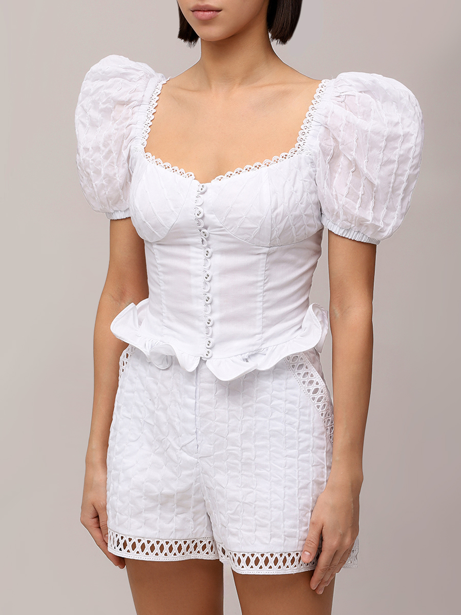 Топ хлопковый