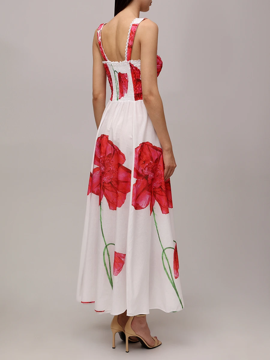 Платье хлопковое