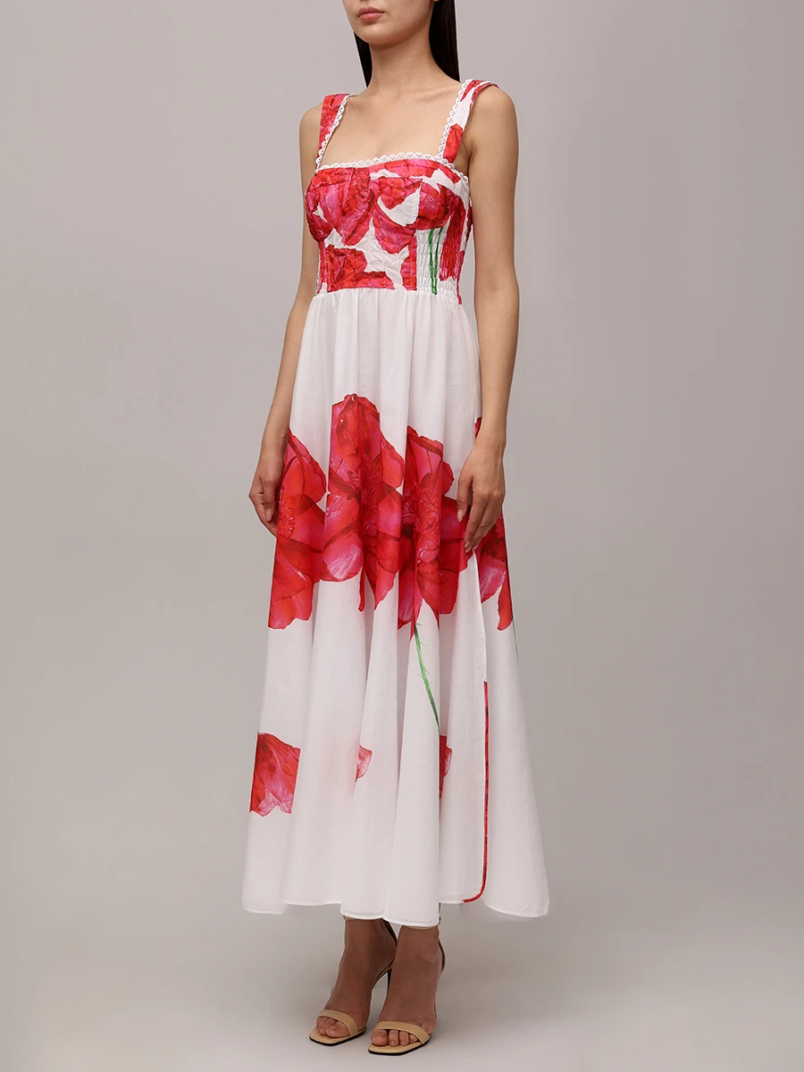 Платье хлопковое