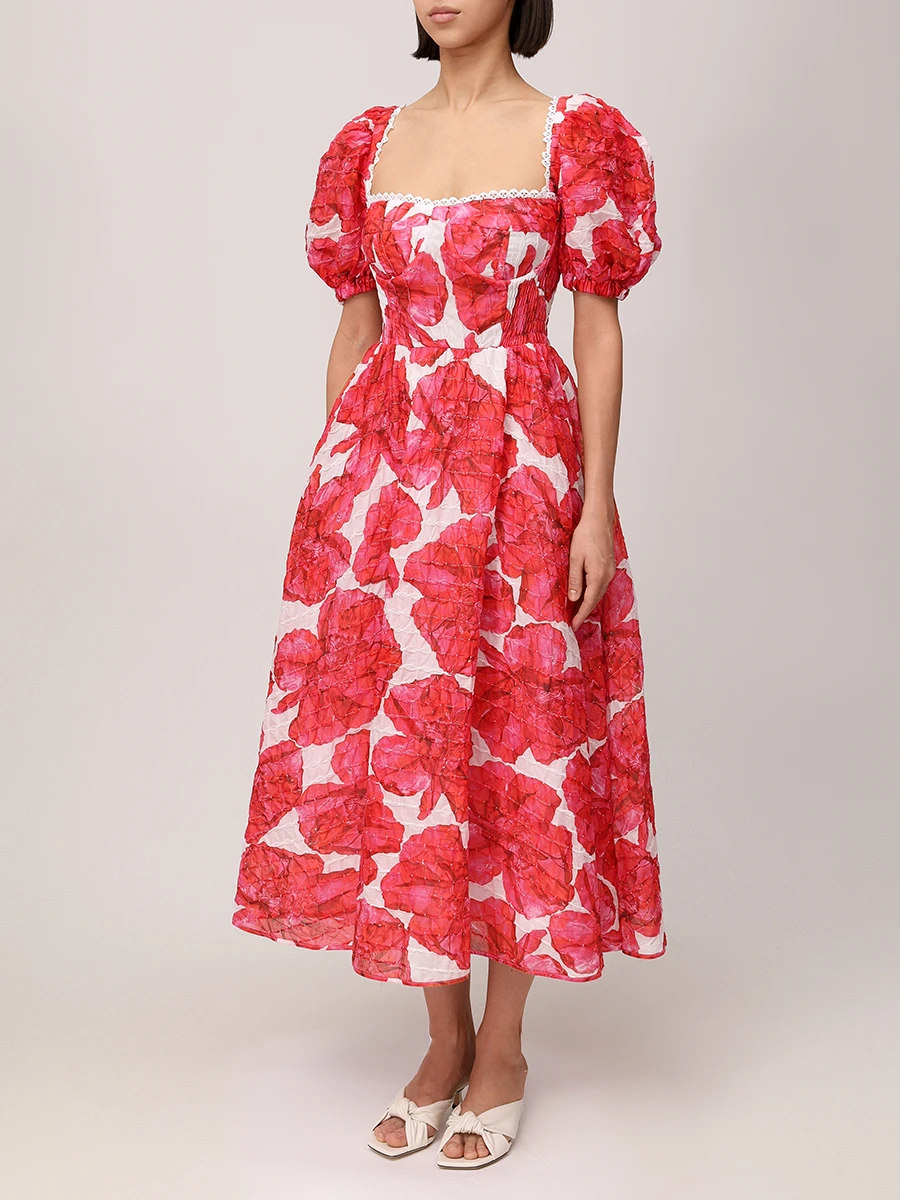 Платье хлопковое