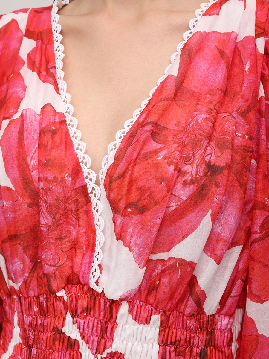 Платье хлопковое