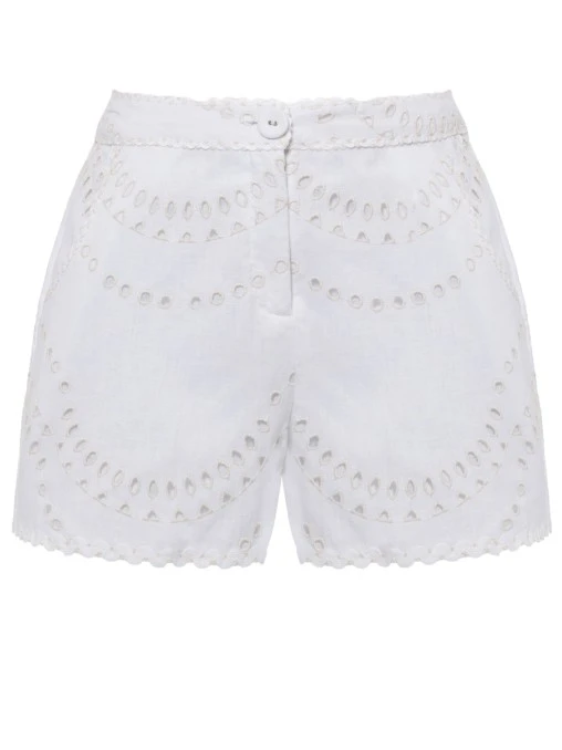 Шорты из хлопка и льна CHARO RUIZ