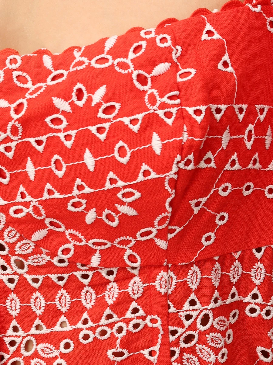 Платье хлопковое