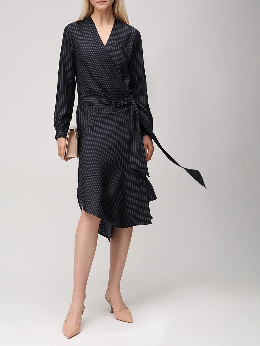 Платье шелковое