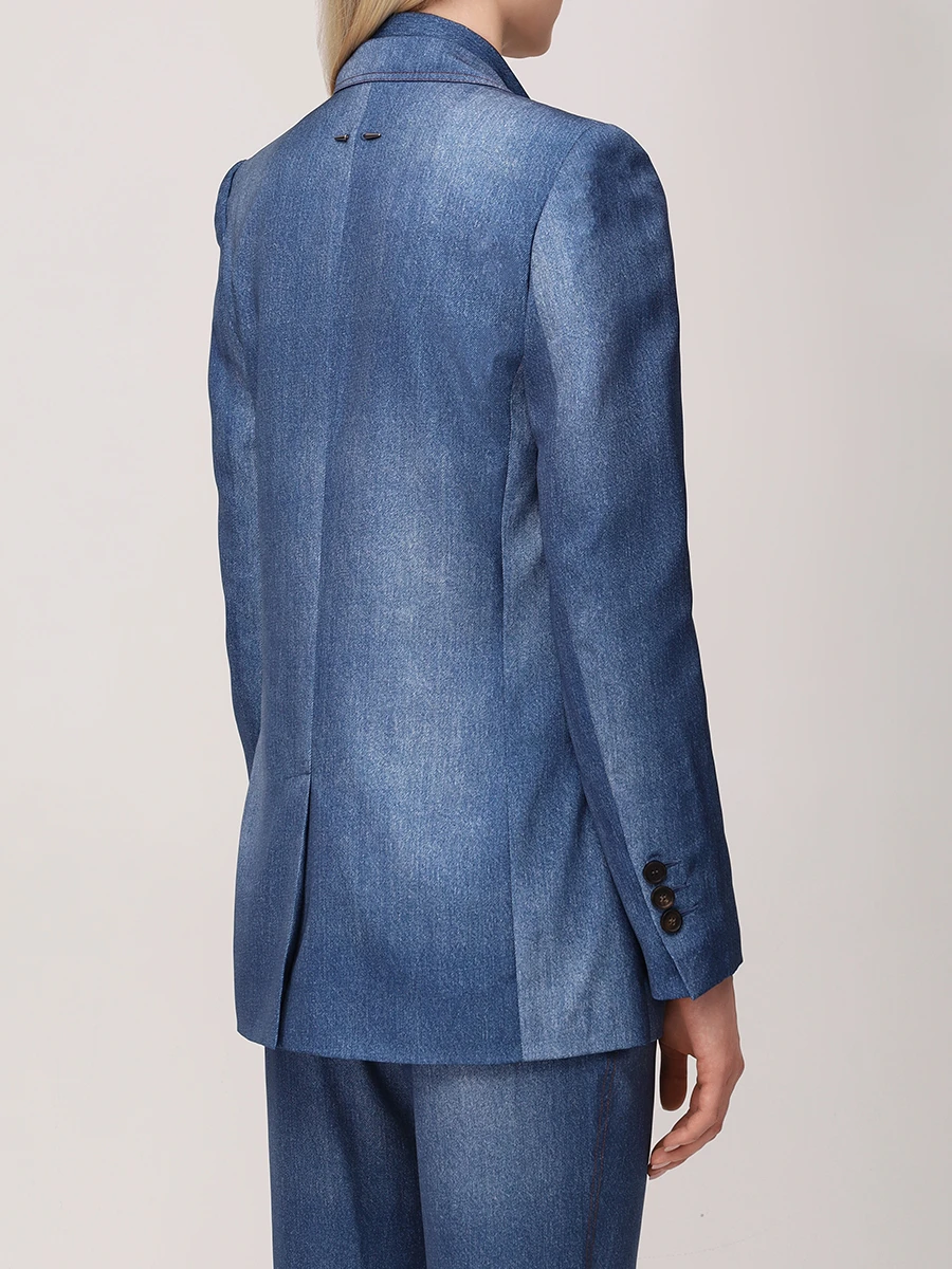 Пиджак однотонный