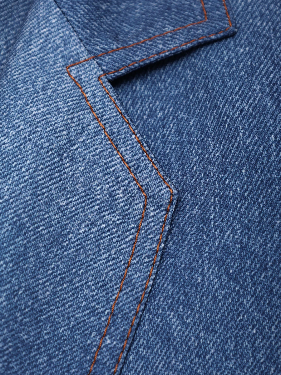 Пиджак однотонный