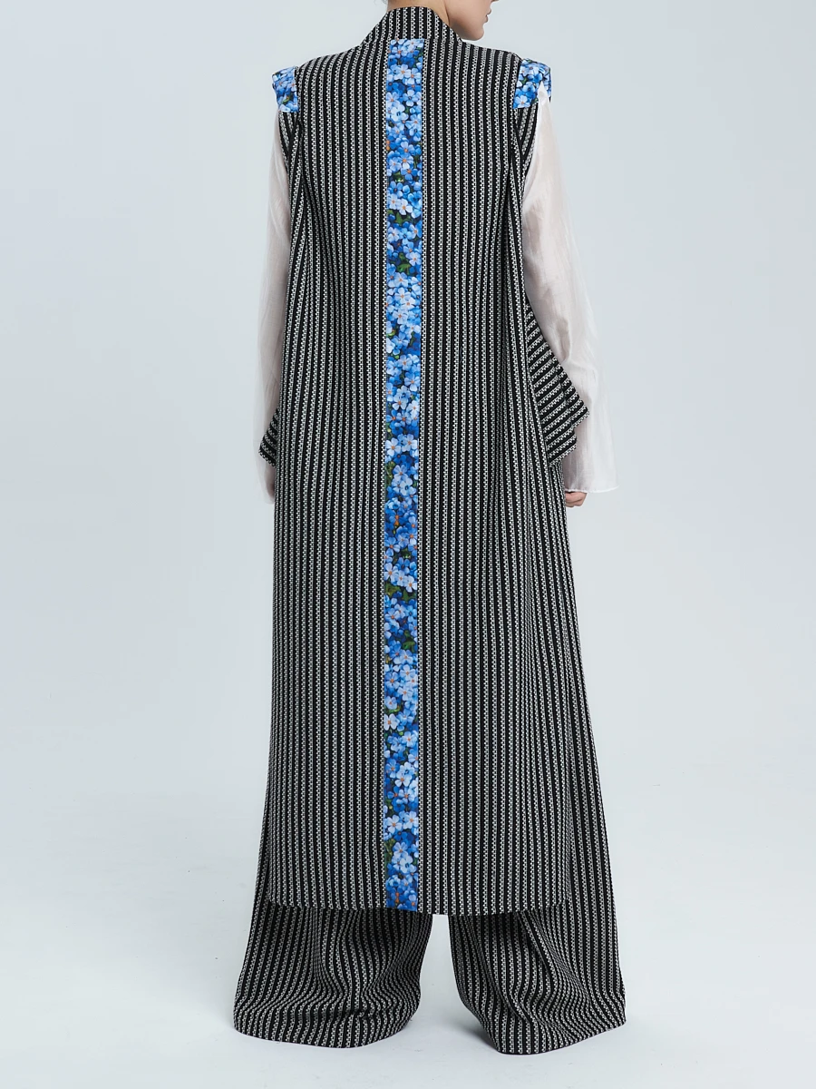 Жилет «Незабудки» двусторонний