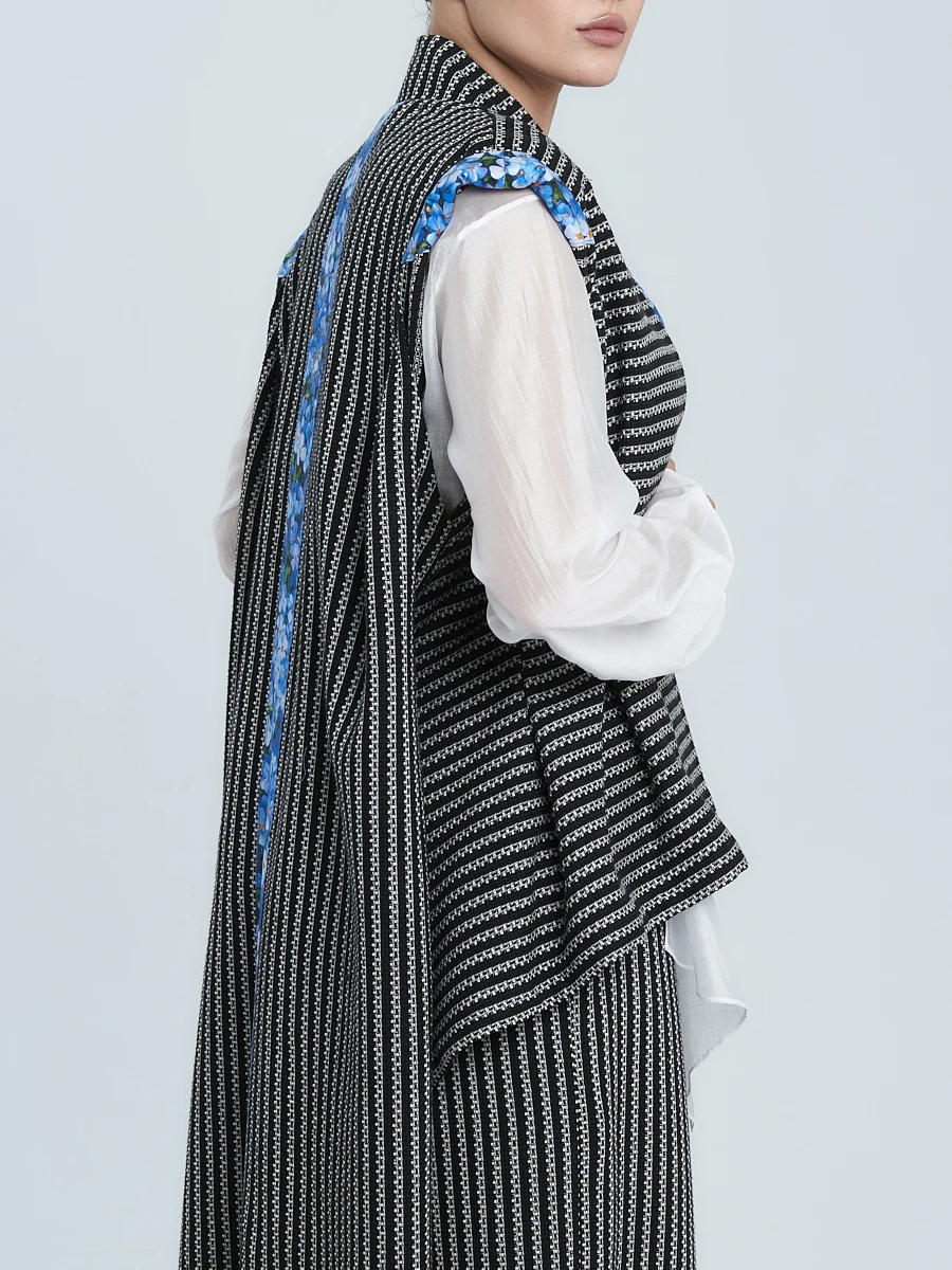 Жилет «Незабудки» двусторонний