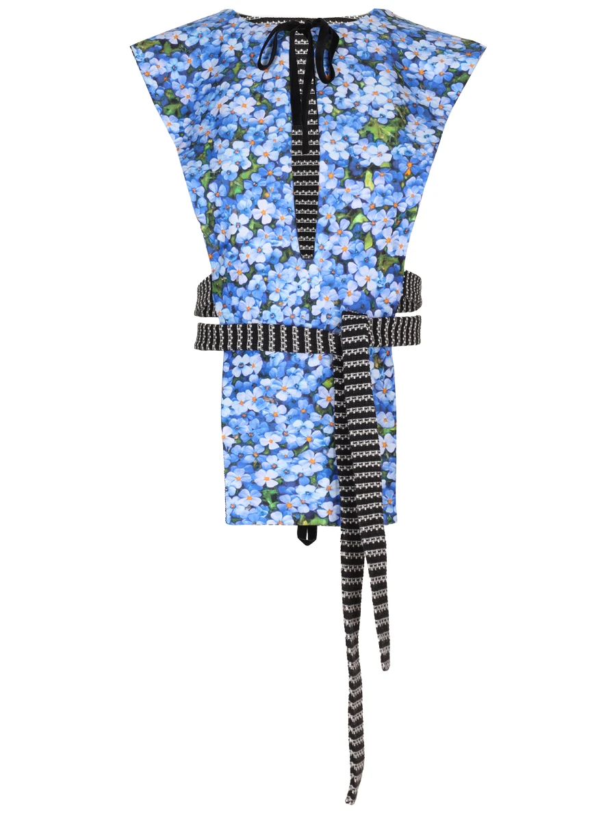 Жилет «Незабудки» двусторонний