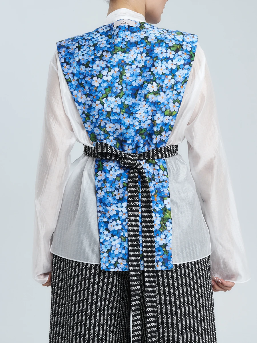 Жилет «Незабудки» двусторонний