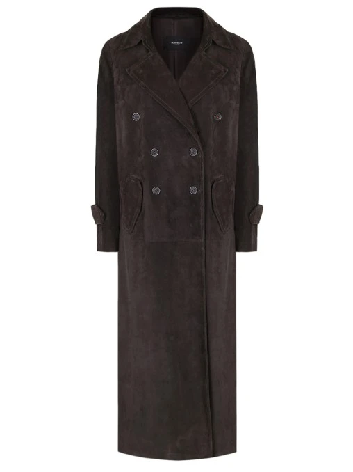 Пальто MONACO замшевое JULIAKISELEVA