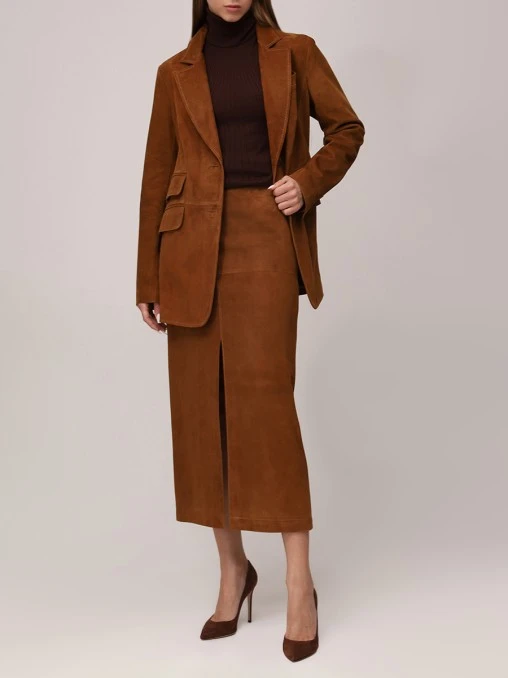 Юбка MERCY замшевая JULIAKISELEVA