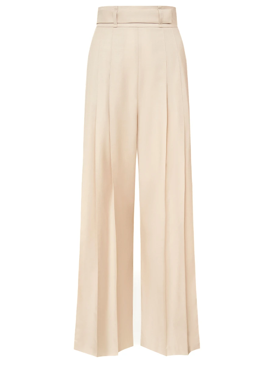 Брюки из шерсти и вискозы Zlatoslava