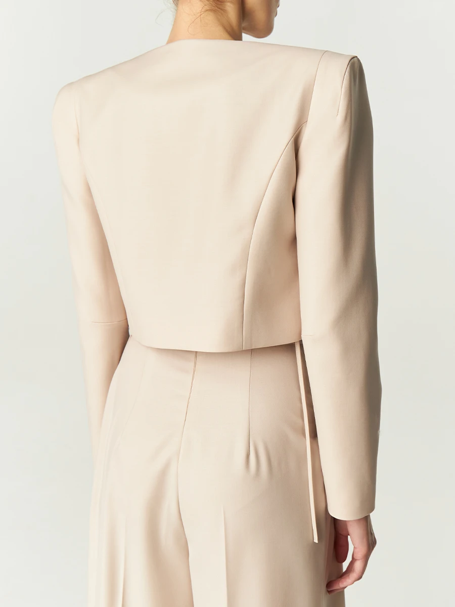 Брюки из шерсти и вискозы Zlatoslava